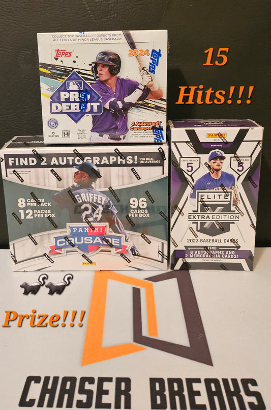 2024 Topps Pro Debut Jumbo, Crusade Premier and 2023 Elite Extra