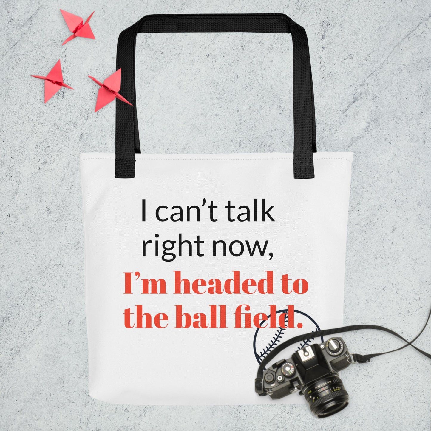 Baseball Field Tote bag