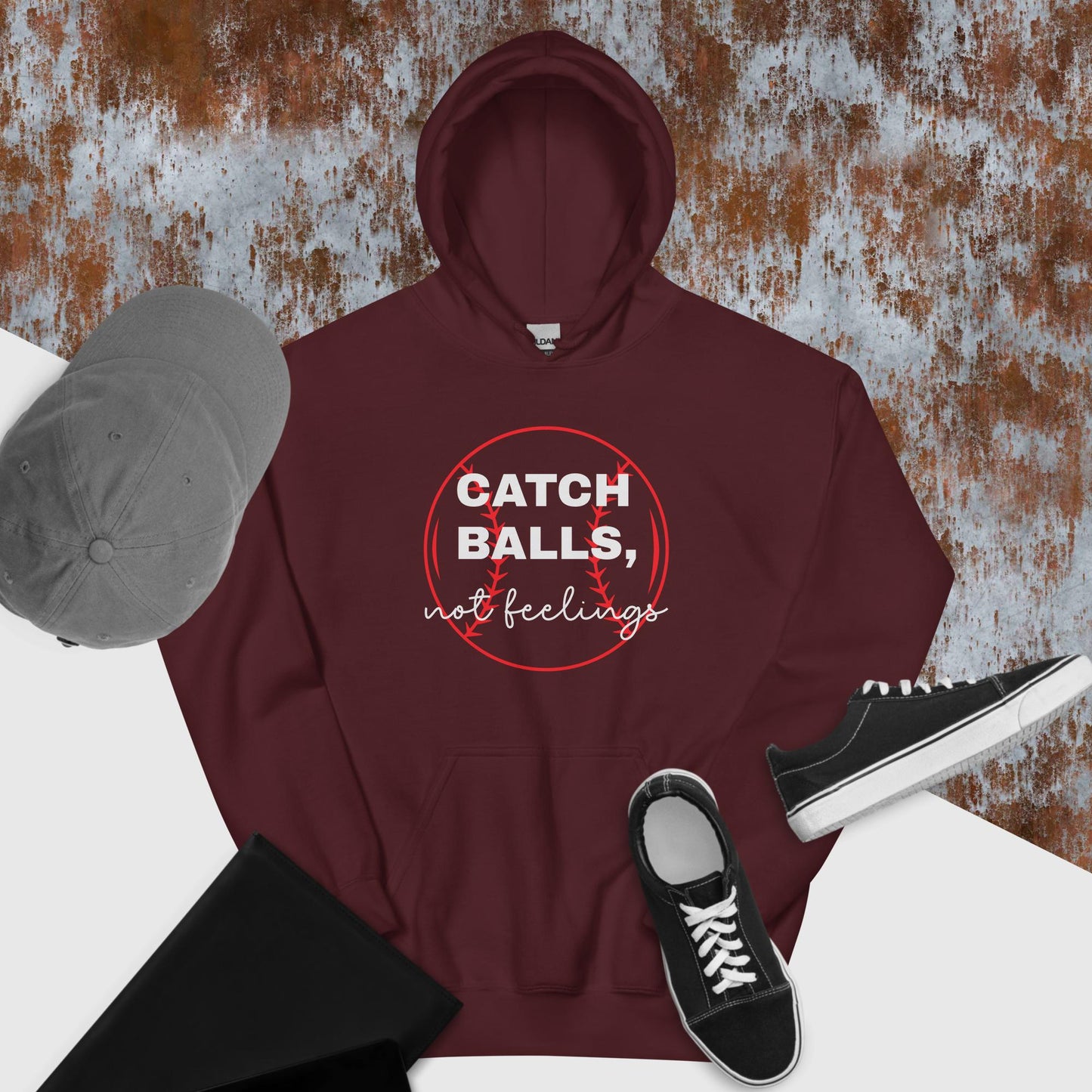 Catch Red Ball Hoodie